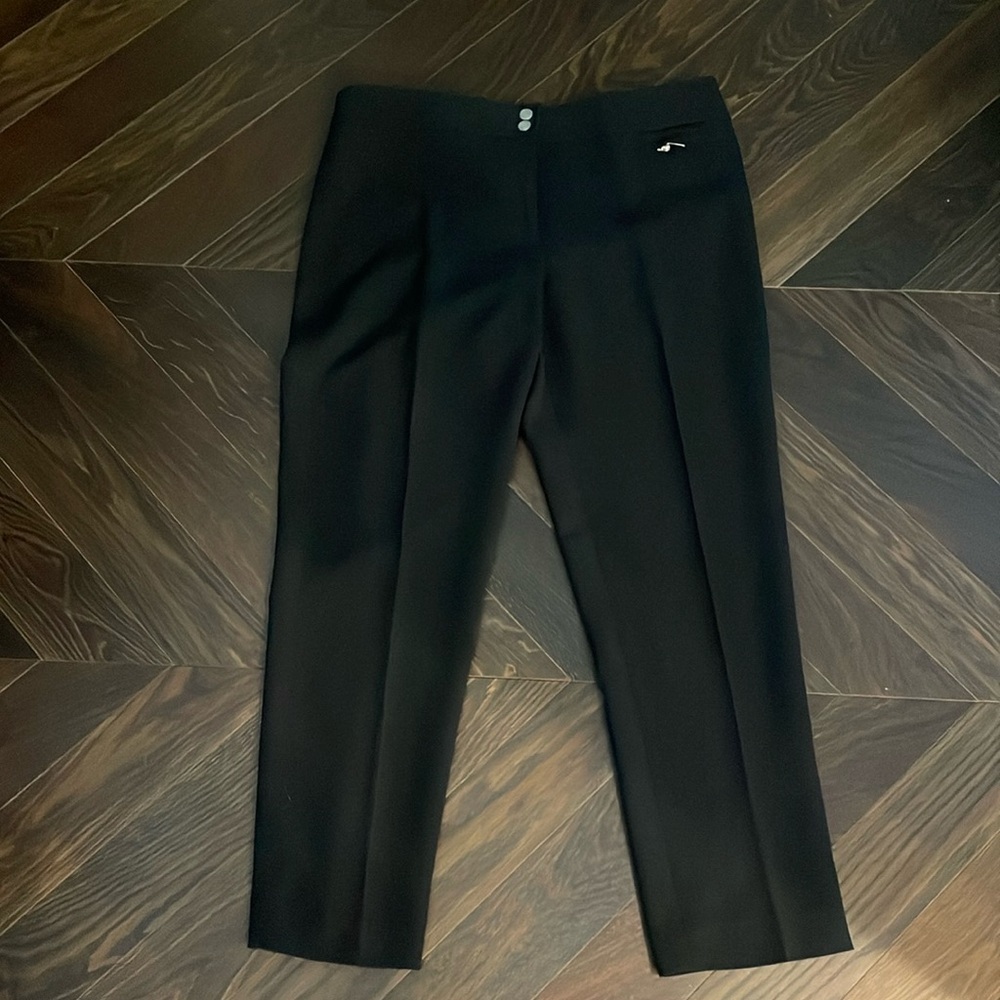 Anne Klein Trouser Pant Black 12P - Picture 5 of 9